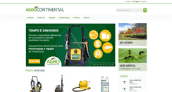 Desktop Screenshot of agrocontinental.com.br